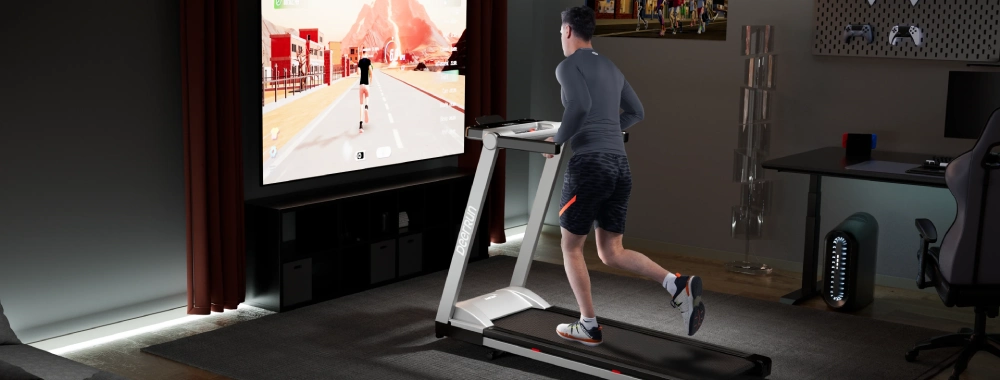 تمرین دویدن در خانه